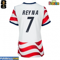 Vereinigte Staaten Giovanni Reyna #7 Heimtrikot Frauen EM 2024 Kurzarm